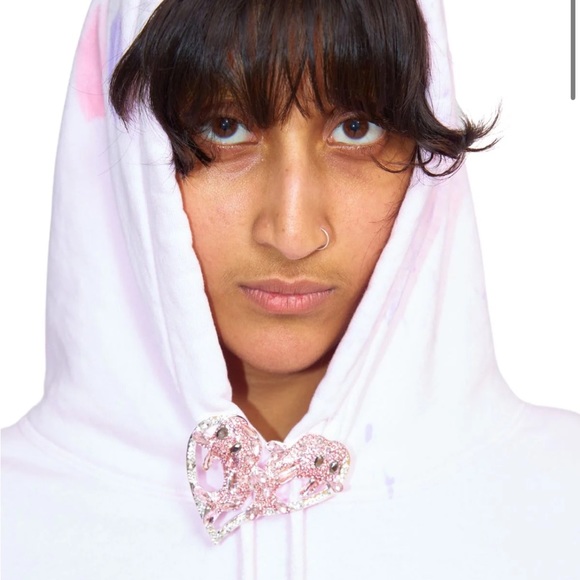 Collina Strada Dolphin Heart Pin - Picture 7 of 8